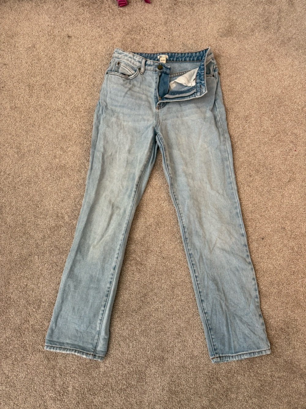 Billabong Light Wash Women’s Jeans - Classic Straight Leg